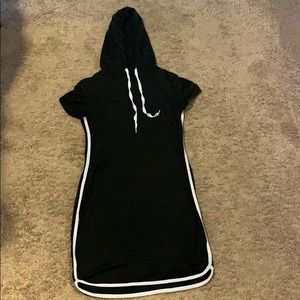 Black and white dress